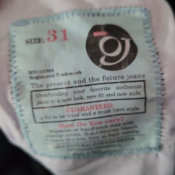 BENCH/OJ OVERHAULED JEANS | slim distressed cropped jeans - Picture 8 of 8